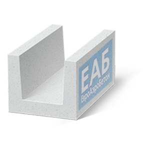 U-блок ЕАБ D600 500х300х250 мм