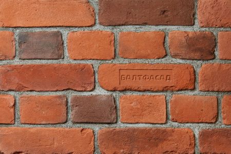 Декоративный искусственный камень БАЛТФАСАД Старый кирпич, комплект, 1042