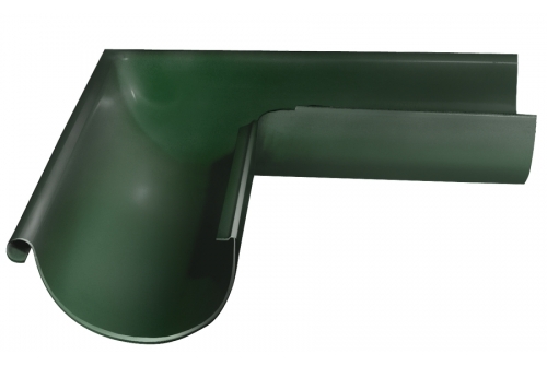 Угол желоба внешний 90 гр 125 мм RR 11 темно-зеленый
