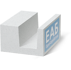 U-блок ЕАБ D600 500х400х250 мм