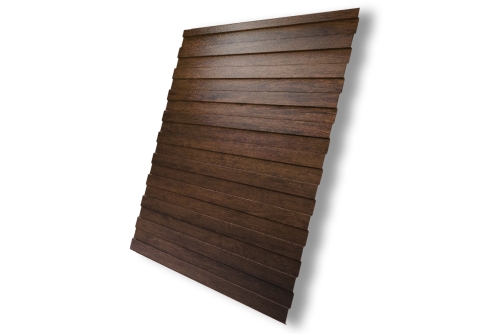 Профнастил С8 0,45 Print-double Premium с пленкой Antique Wood