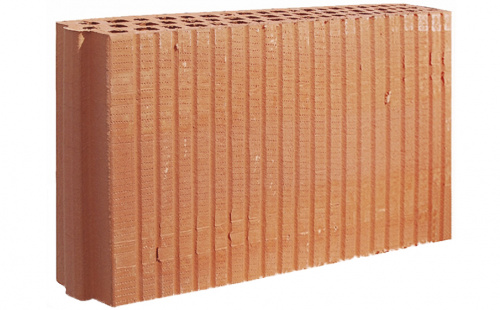 Керамический блок поризованный ЛСР 4,58 НФ перегородочный, М150, 510*80*219 мм