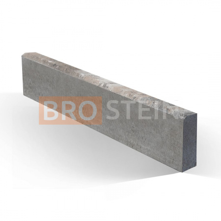 Бордюр Brostein садовый БР 100.20.8 (1000x200x80 мм) Оникс Коричневый
