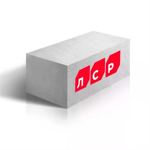 Газобетон блок прямой с захватом 400*250*625 D400 ЛСР