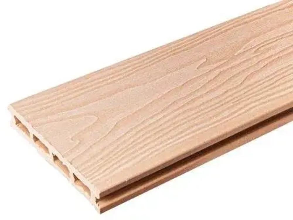 Террасная доска ДПК TalverWood 3D слоновая кость 150х25х4000 мм
