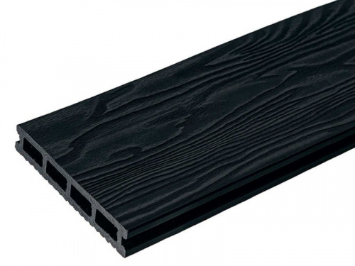 Террасная доска ДПК TalverWood 3D графит 150х25х4000 мм