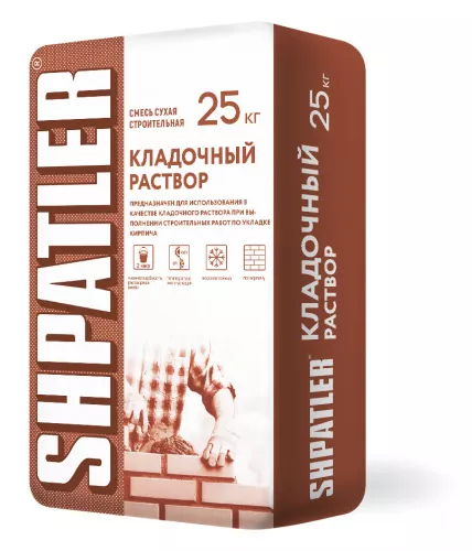 Шпатлер Кладочный раствор Стандарт