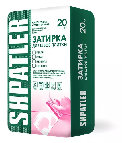 Шпатлер Затирка