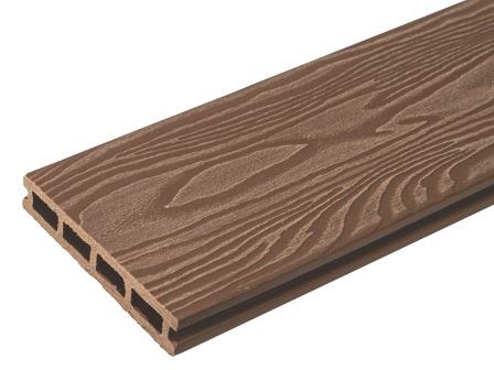 Террасная доска ДПК TalverWood 3D орех 150х25х4000 мм