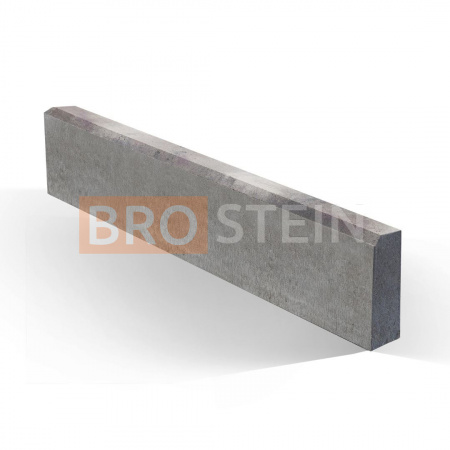 Бордюр Brostein садовый БР 100.20.8 (1000x200x80 мм) Оникс Коралловый