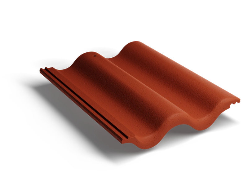 Рядная волновая черепица KRIASTAK, Classic Красный