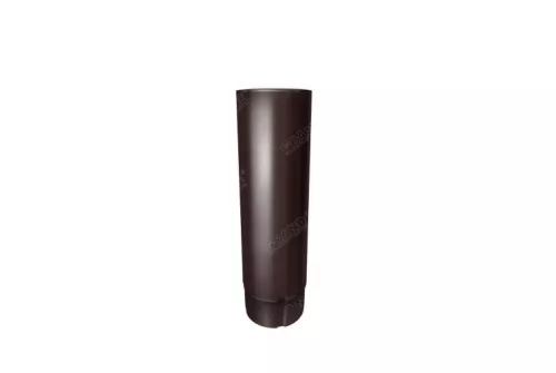 Труба круглая Optima 90мм 2м RAL 8017