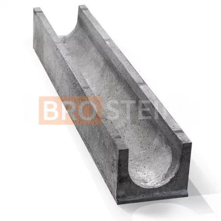 Лоток водоотводный Brostein дождевой Brostein Л-300 (2984х545х425 мм)