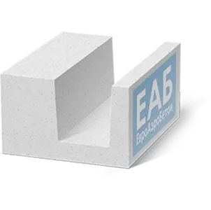 U-блок ЕАБ D600 500х400х250 мм