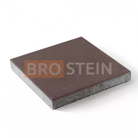 Тротуарная плитка Brostein квадрат Коричневая 500x500x70 мм