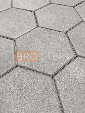 Тротуарная плитка Brostein шестигранник Стандарт 220x250x60 мм