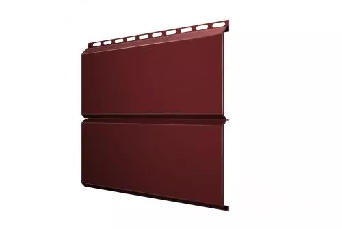 ЭкоБрус 0,345 Grand Line 0,5 Velur с пленкой RAL 3009 оксидно-красный