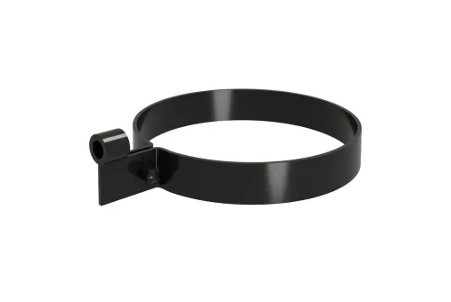 Хомут трубы ПВХ GL черный (RAL 9005)