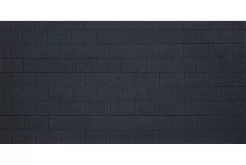 Битумная черепица TEGOLA CAPRI Nero 262 (Черный)
