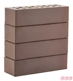 Кирпич клинкерный ЛСР Мюнхен коричневый гладкий 250*85*65 мм