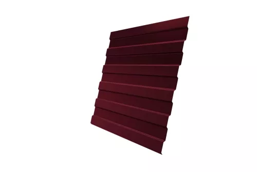 Профнастил С8 0,5 Satin Мatt RAL 3005 красное вино