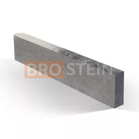 Бордюр Brostein садовый БР 100.20.8 (1000x200x80 мм) Оникс Черный