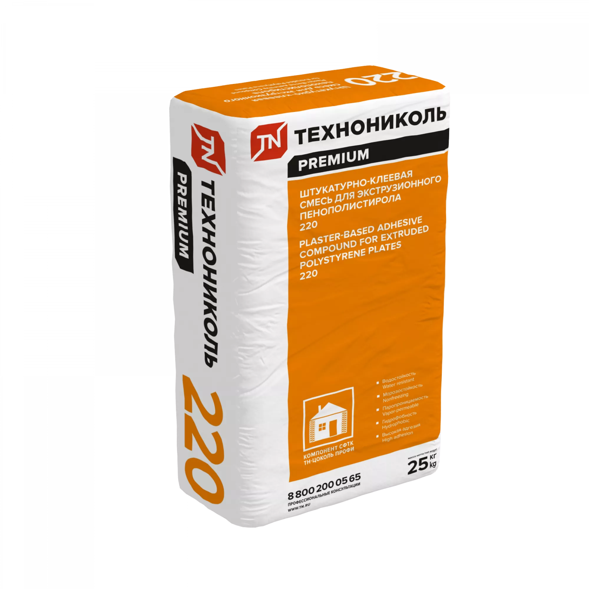 Штукатурно-клеевая смесь для плит из XPS ТЕХНОНИКОЛЬ 220 1963926115
