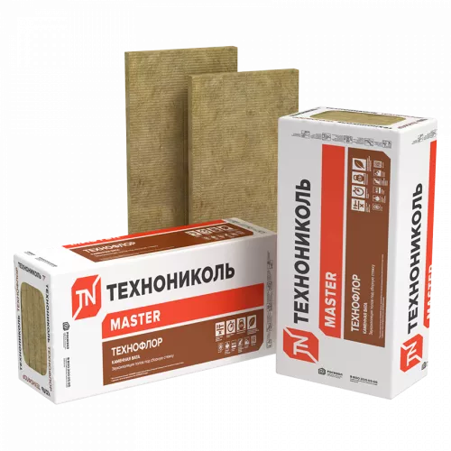 Утеплитель ТЕХНОФЛОР СТАНДАРТ, 1200Х600Х30 мм, (8 плит, 5,76 кв. м)