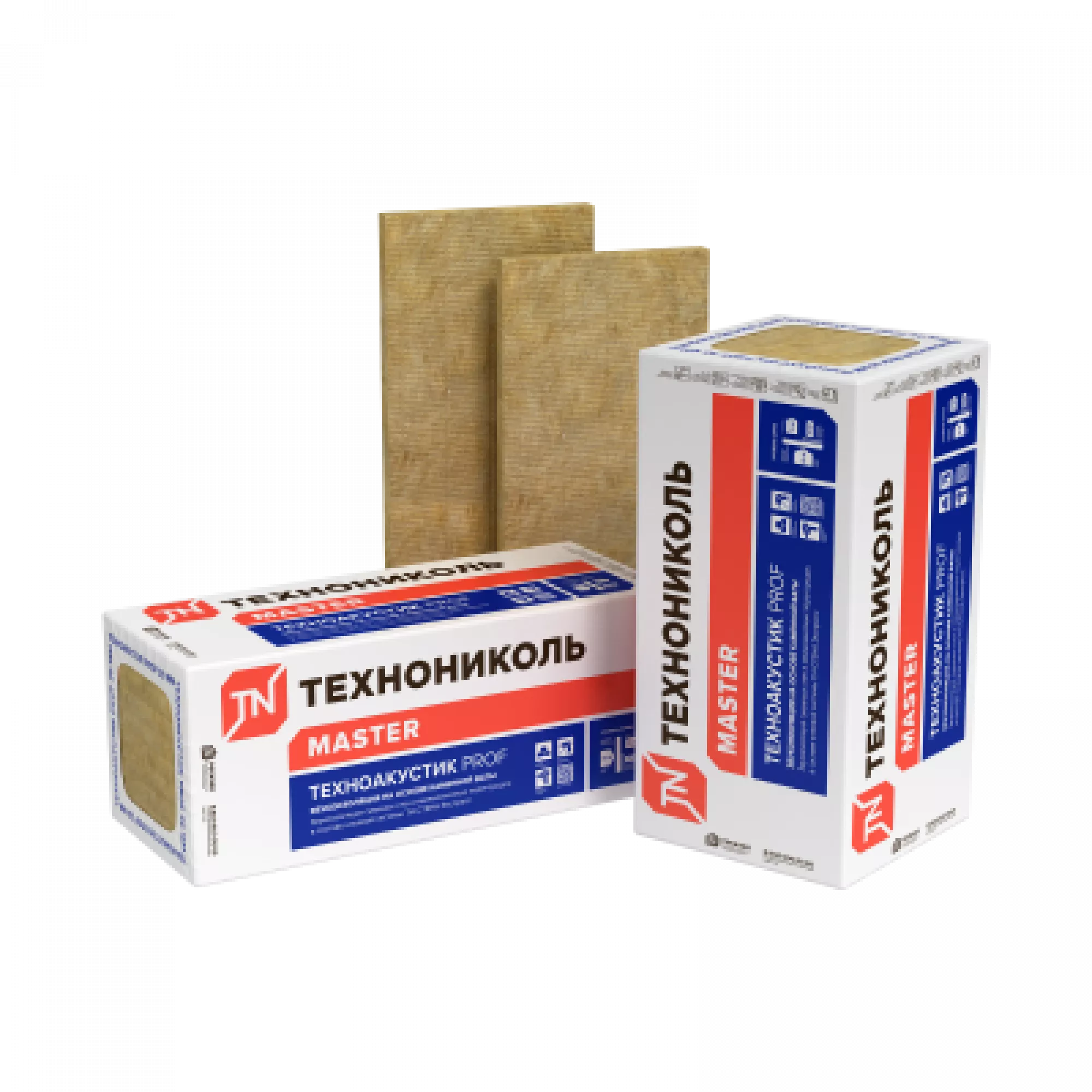 Утеплитель ТЕХНОАКУСТИК PROF 1200Х600Х50 мм (6 плиты, 4,32 кв. м)